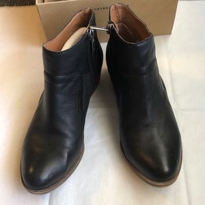 Lucky Brand black ankle boots